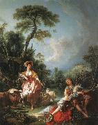 A Summer Pastoral Francois Boucher